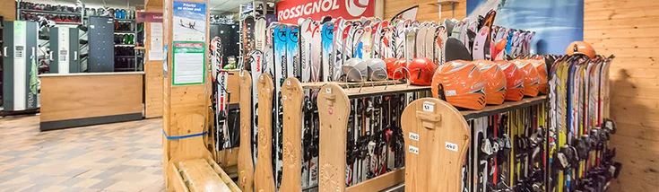 Intérieur du magasin SPORT 2000 SUPER BESSE L'IGLOO