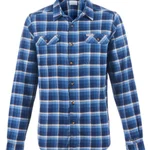 COLLEGIATE NAVY SHADOW PLAID