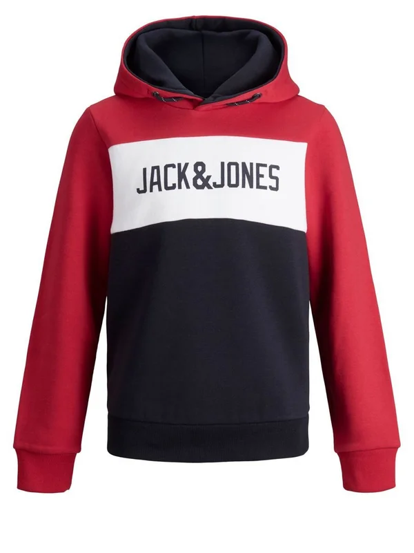 JJELOGO Blocking Sweat Hood Noos