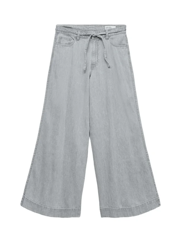 Wide Palazzo Jeans Mix