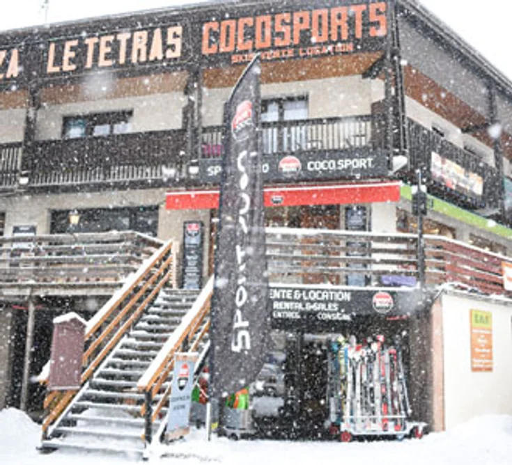 Extérieur du magasin SPORT 2000 AURIS EN OISANS WESKI