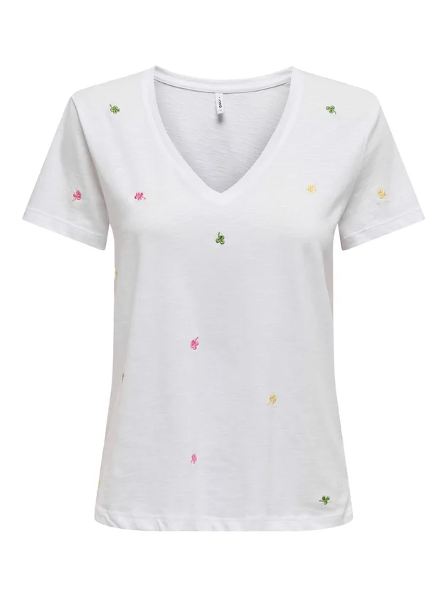 Ketty Life S S V Neck Top Box