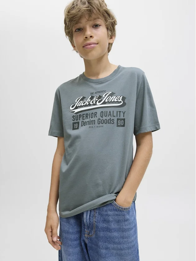 JJElogo Tee Ss Oneck 2 Col AW25 Noos