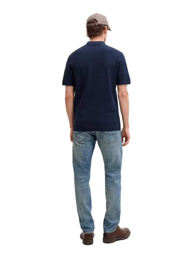 Bluriley Knit Polo Ss Sn