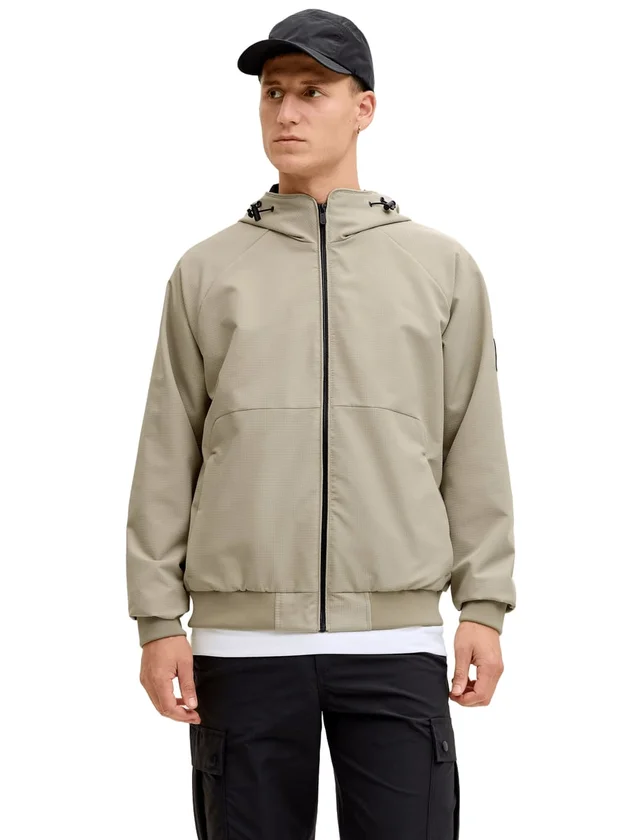 Fusion Hood Bomber Jacket Sn