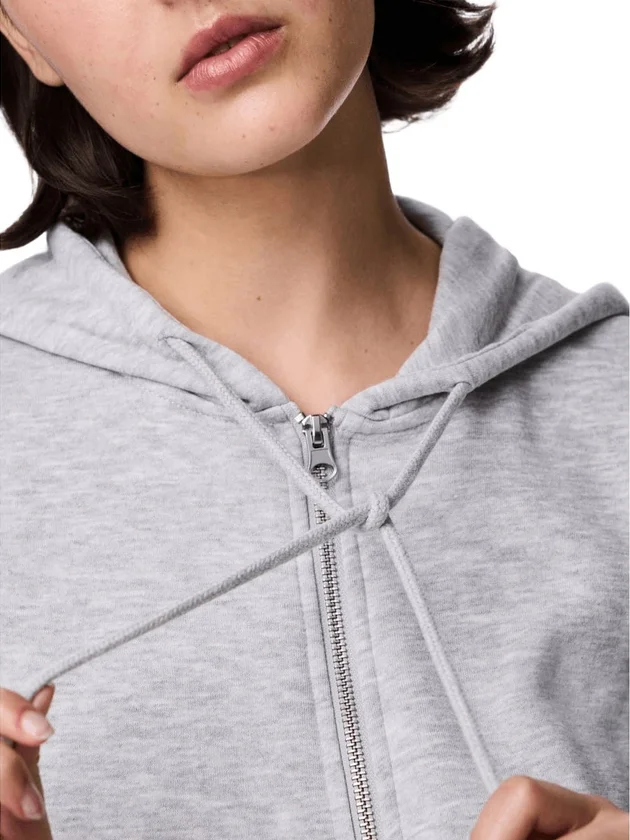 Pcchilli Ls Zip Hoodie Noos