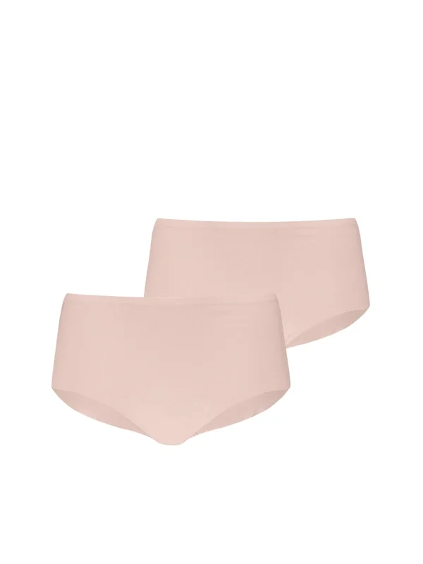 Invisible Cotton Mini Shorts 2P