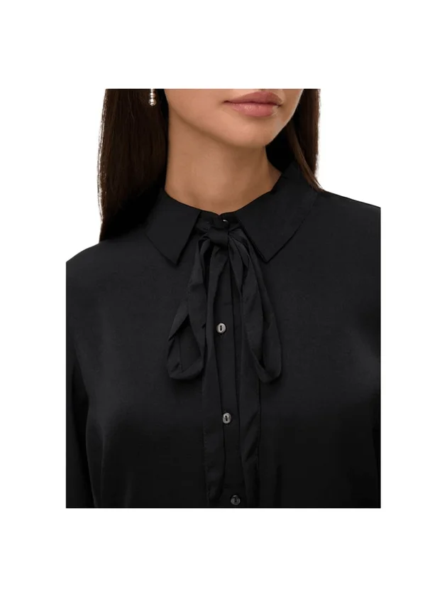 Gretchen LS Shirt Wvn Btq Ga