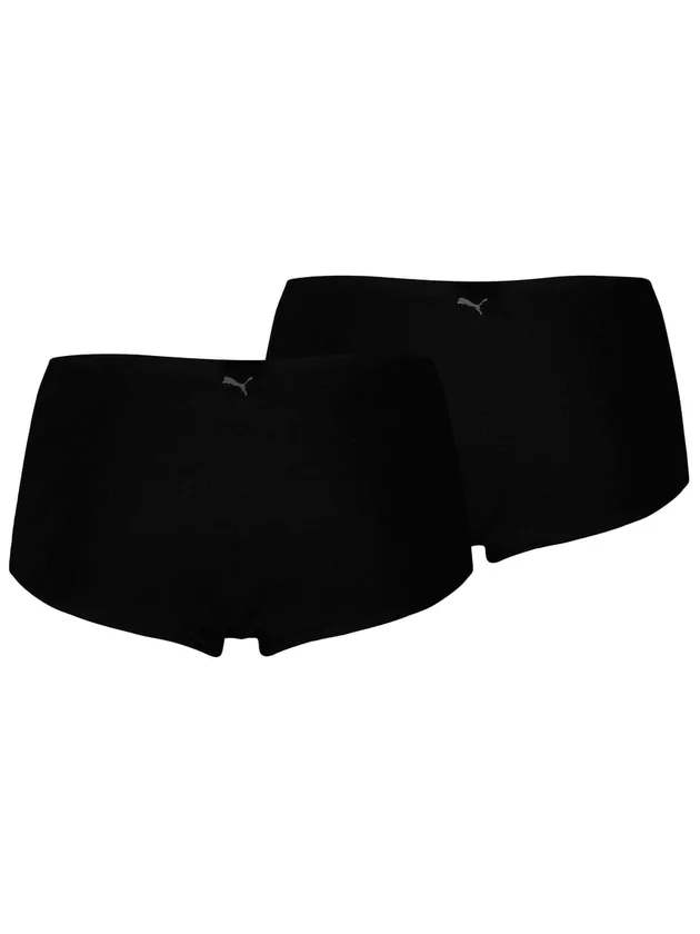 Invisible Cotton Mini Shorts 2P
