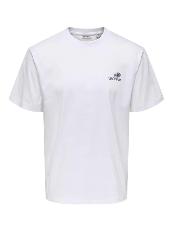Onsfred Life RLX SS Print Tee VD