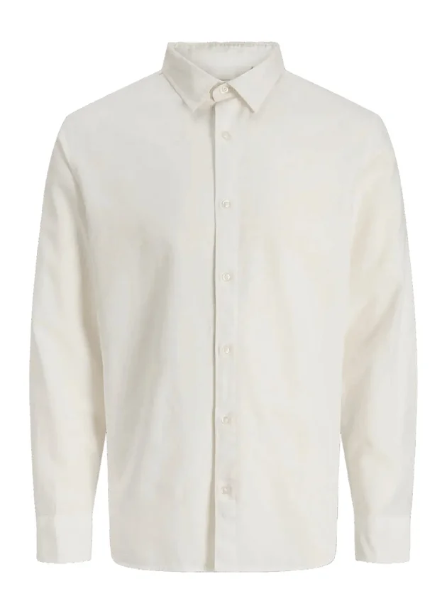 Jjebreeze Linen Blend Shirt LS Sn