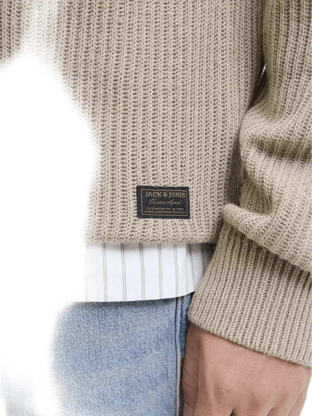 Jjpannel Knit Half Zip AW25