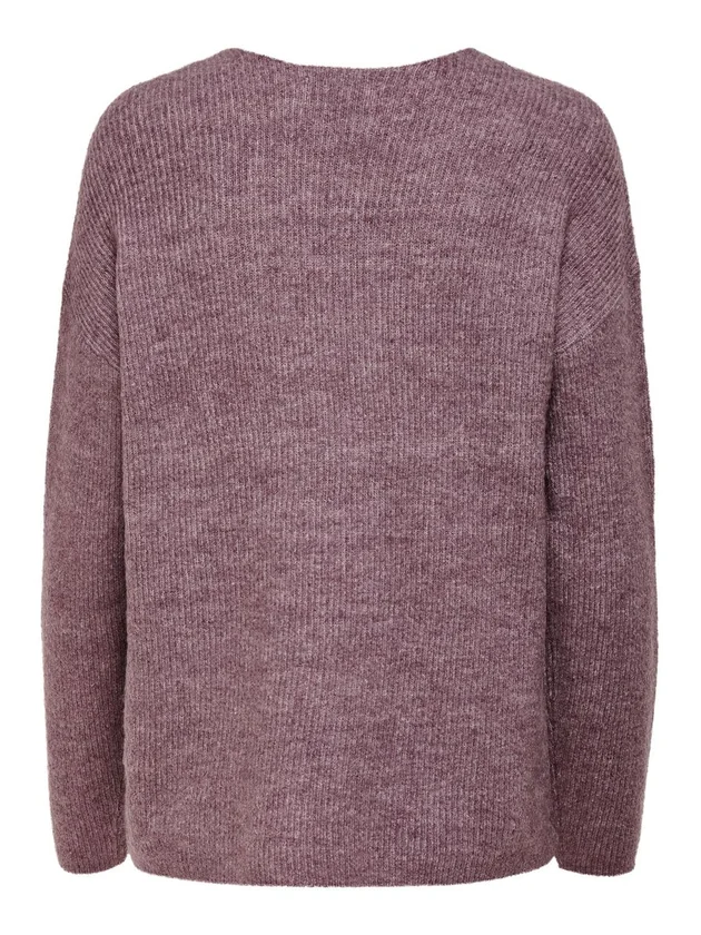Camilla V Neck L S Pullover Knt Noos