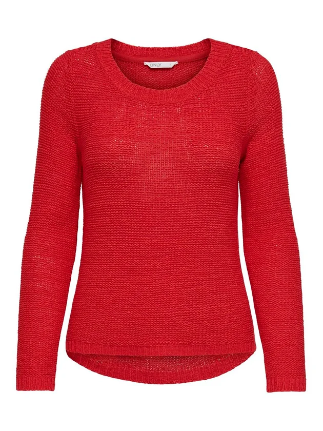 Geena Xo L S Pullover Knt Noos