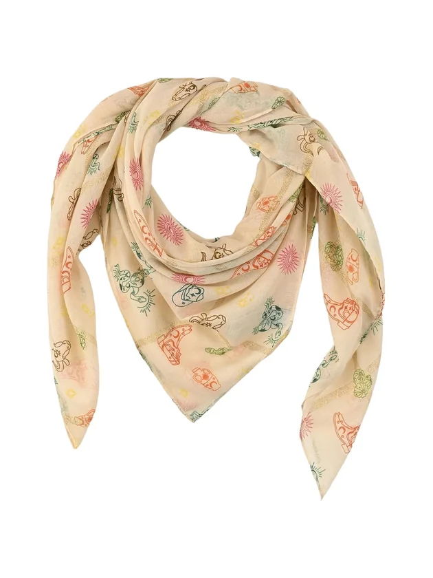 PCTASSELO Square Scarf FC
