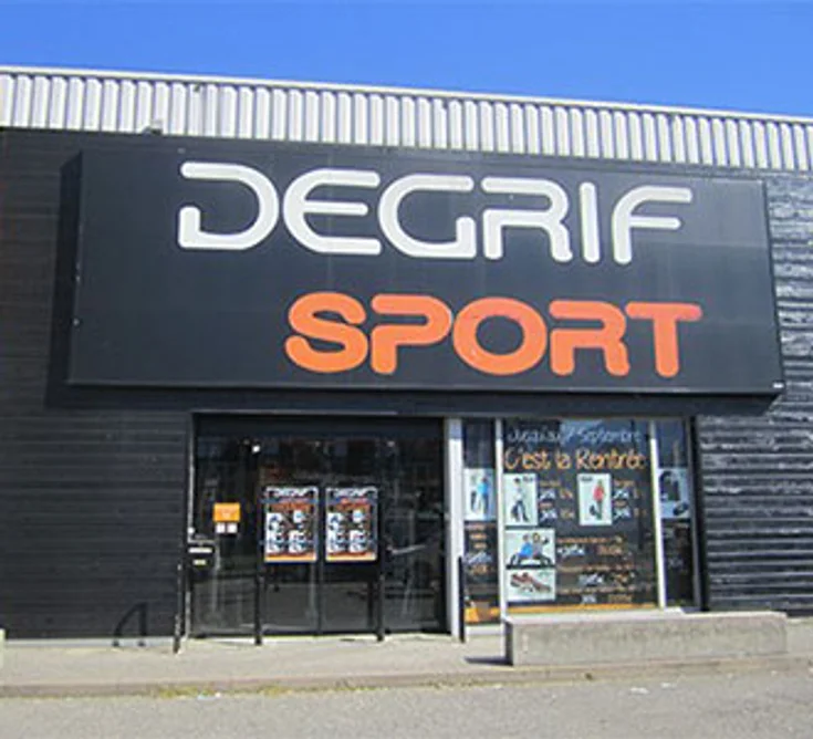 Extérieur du magasin DEGRIF'SPORT AIX LES BAINS