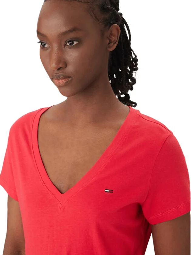 Slim V Neck Tee