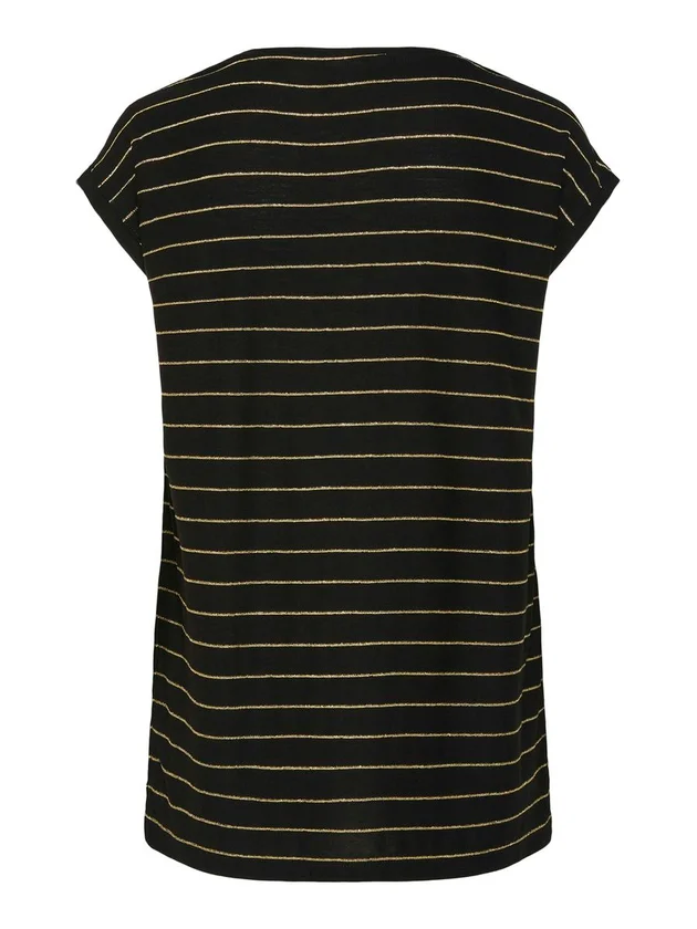 Pcbillo Tee Lurex Stripes