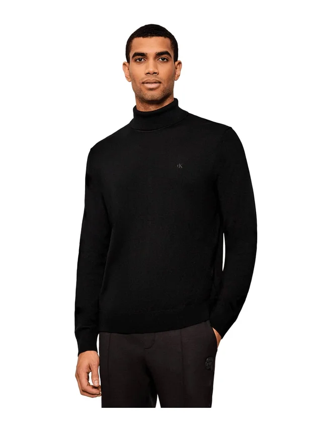 100% Merino T Neck 14GG