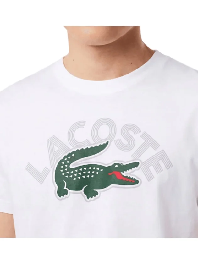 Textured Wordmark Croc Tee