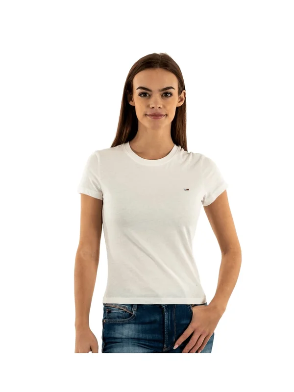 Slim C Neck Tee