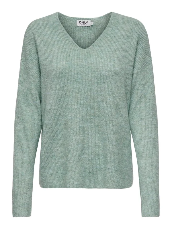 Camilla V Neck L S Pullover Knt Noos