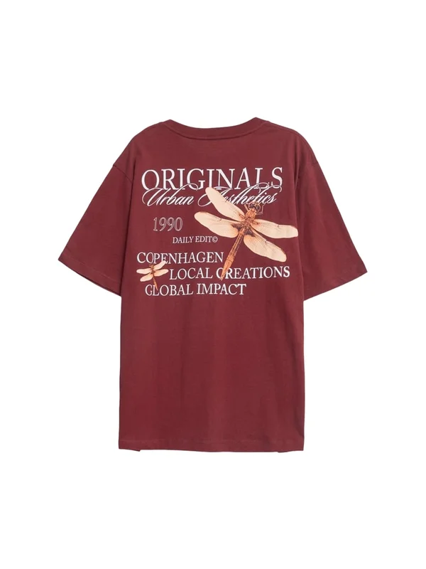 Jorcatskills Cut Out Tee Crew Neck