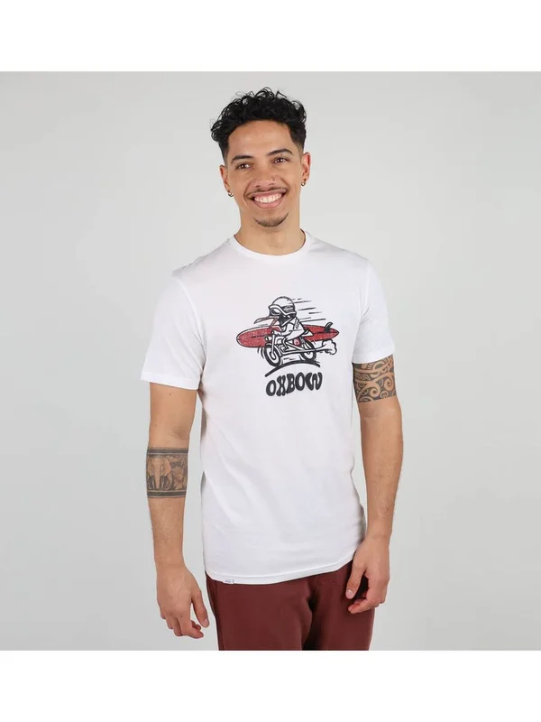 Tee Shirt Manches Courtes Graphiqu