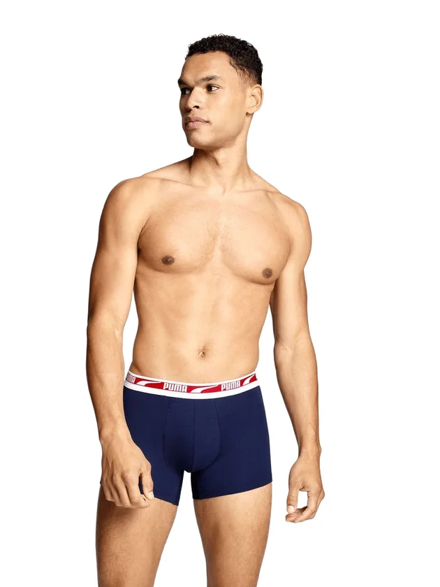 Everyday Multi Logo Boxers 2P