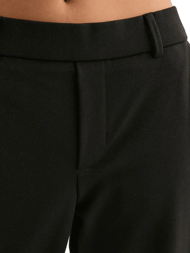 Maya Straight Solid Pant Noos
