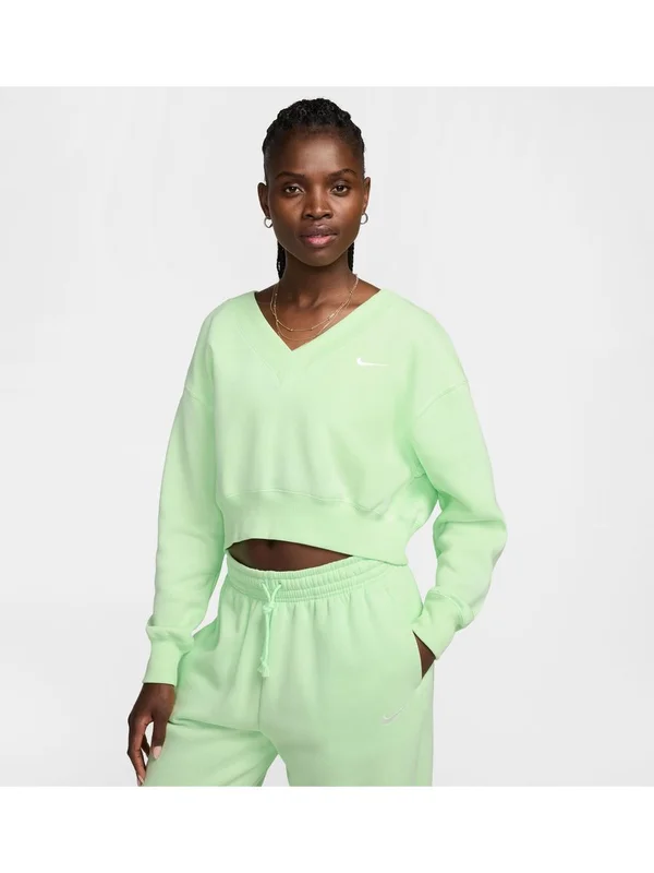 Phnx Flc Crop Vneck
