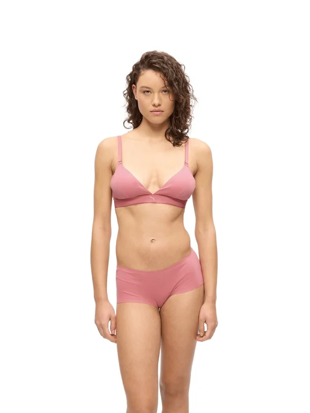 Invisible Cotton Mini Shorts 2P
