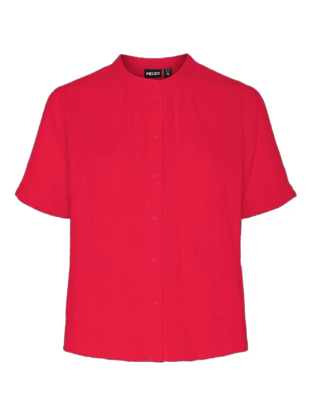 Astina Ss Shirt Wvn Msa