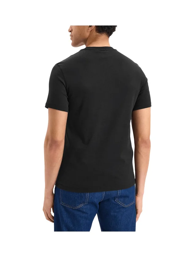 Slim Supima Logo Patch Tee