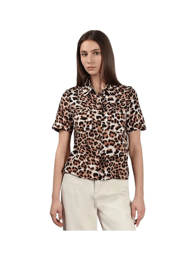 Easy Joy Gold Ss Shirt Wvn Ga