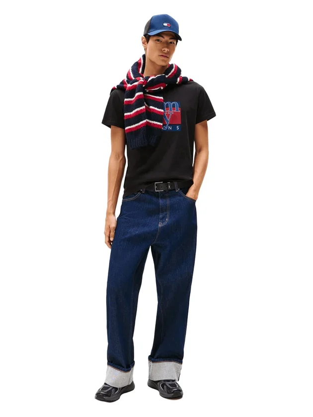 Slim RWB Flag Tee Ext