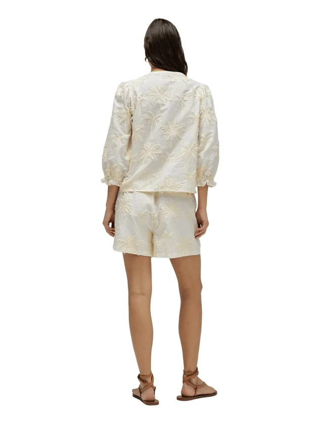 Blouse With Textured 3D Fabric Effect