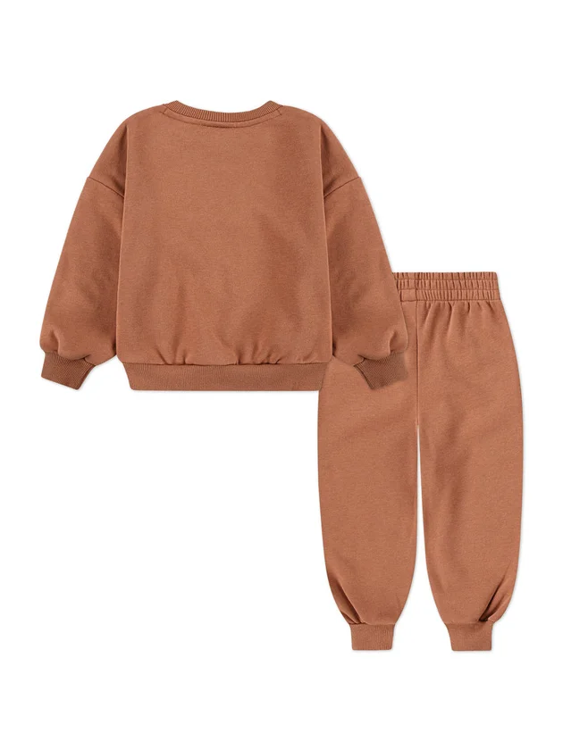 Nkn Essential Fleece Crew Set
