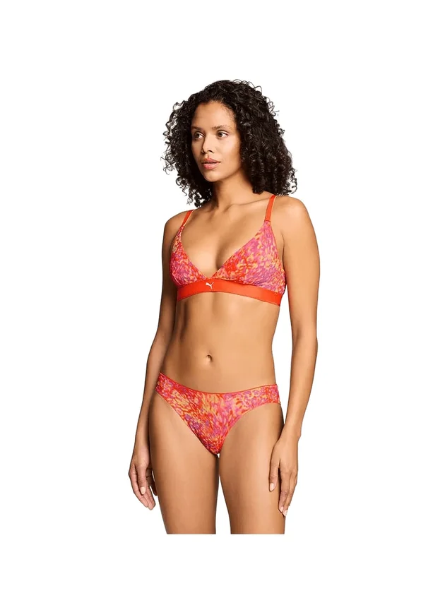 Printed Mesh Briefs 2P
