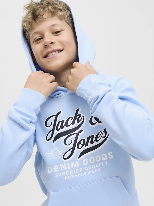 JJElogo Sweat Hood 2 Col 25 26 Noos