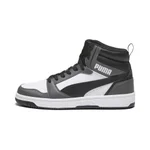 PUMA WHITE-PUMA BLACK-GRAY