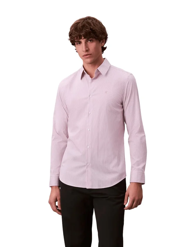 Thin Multi Stripe Stretch Sli