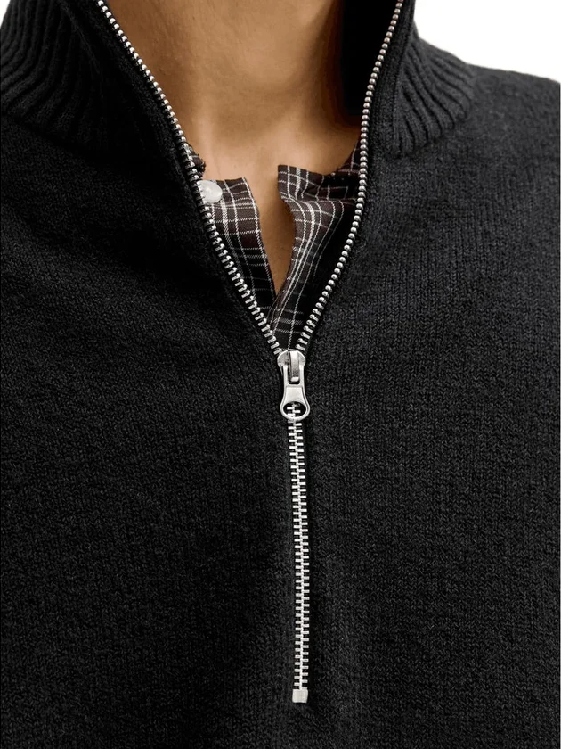 Jornorrebro Knit Half Zip Sn