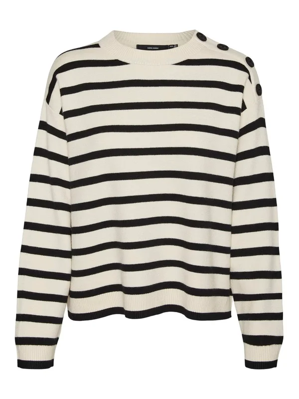 Saba LS O-Neck Button Pullover Ga Noos