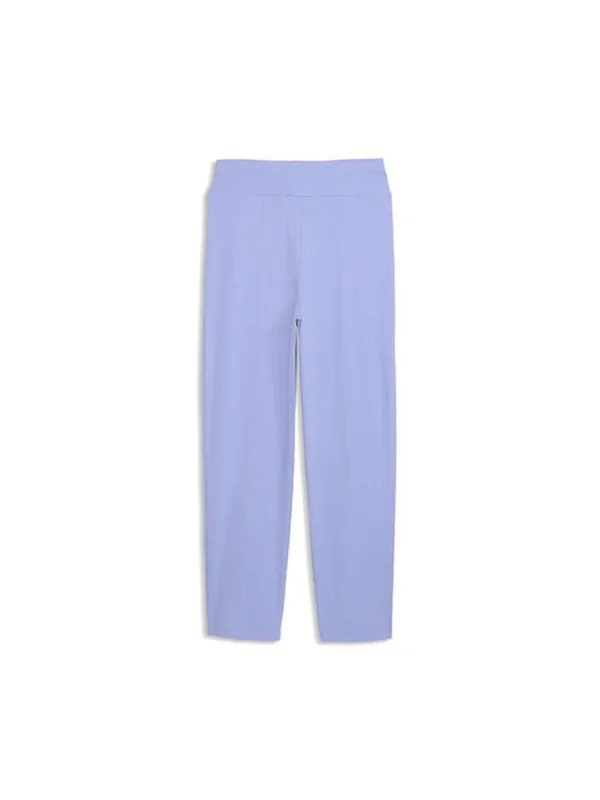 Ess Elevated High Waist Straight Leg Rib Pants