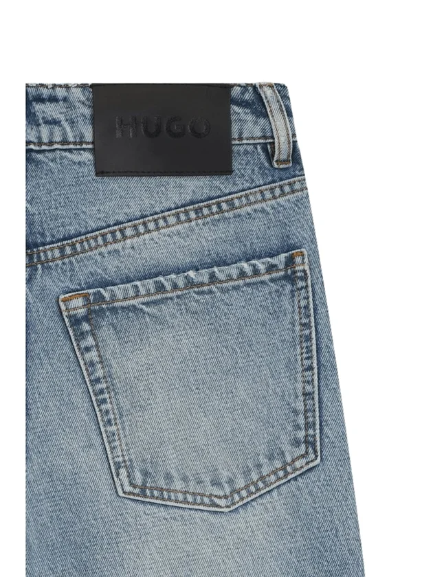Jean Jambes Larges Taille Haute