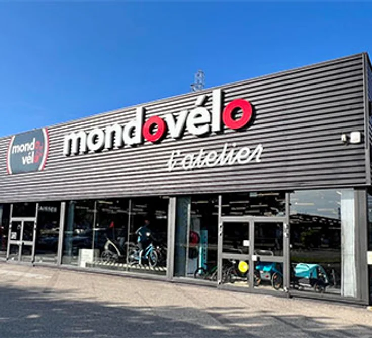 Extérieur du magasin MONDOVELO STRASBOURG GEISPOLSHEIM