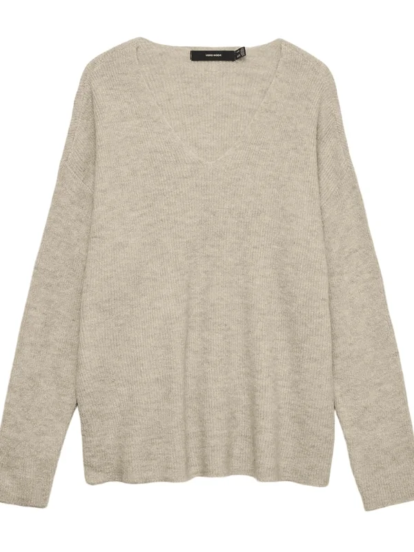 Crewlefile Glitter LS V Nk Pul Noos Lx