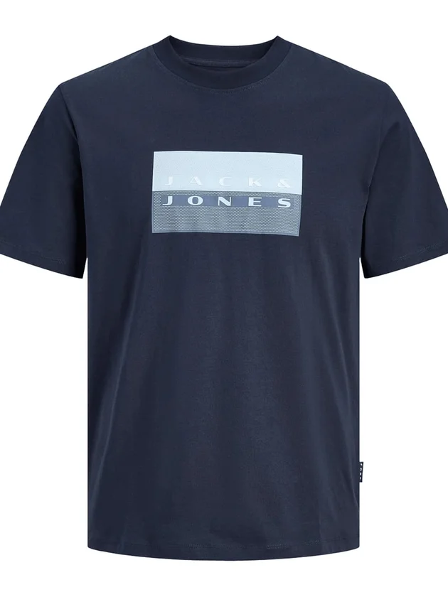 Jcofusion Dots Print Tee Ss Crew Sn