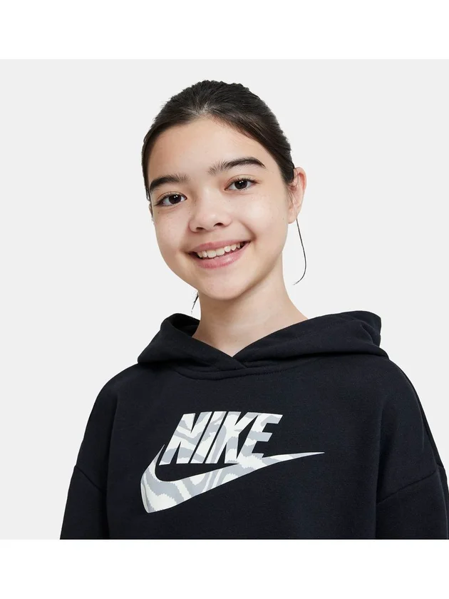 G Nsw Crop Hoodie Fill